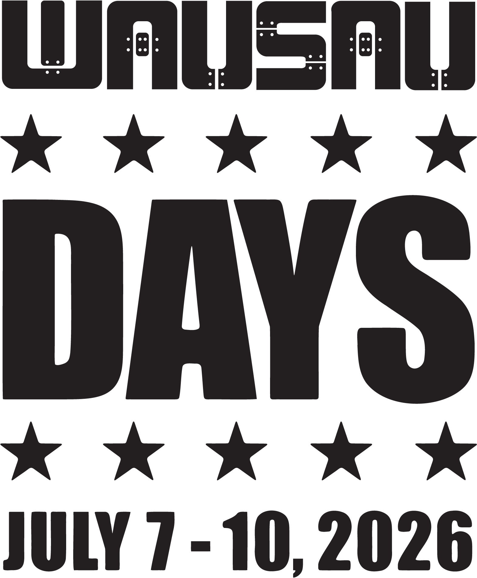 Wausau Days July 7-10, 2026